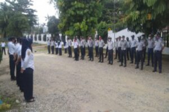 Kadishub Kab. Kampar Pimpin Apel Perdana di Tahun 2022
