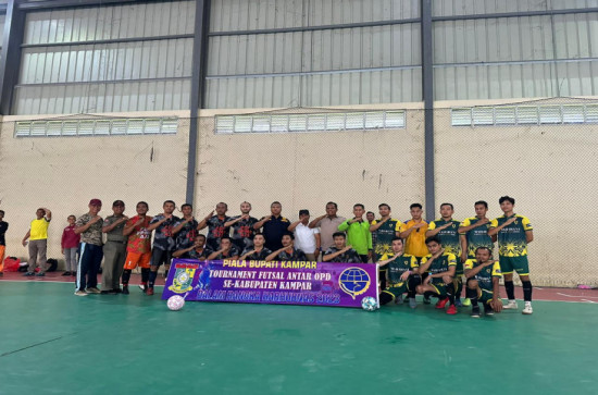 Memperingati Harhubnas Ke 53, Dishub Kampar Adakan Turnamen antar OPD Se Kabupaten Kampar