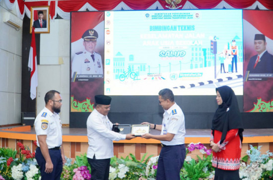 Pemkab Kampar Bersama Kemenhub Laksanakan Bimtek Keselamatan Jalan Anak Usia Sekolah